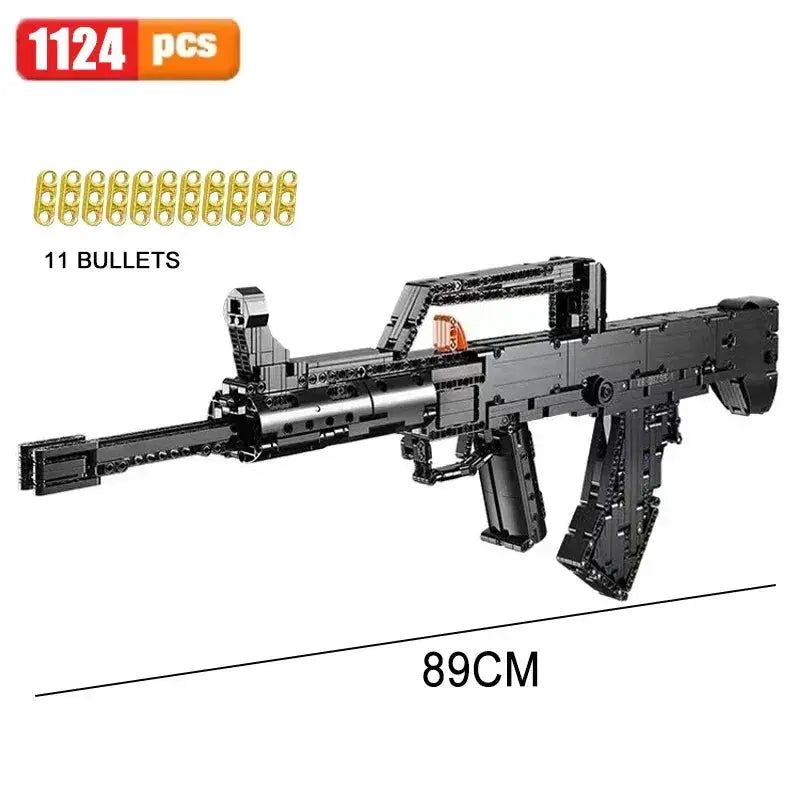 AK47 Military Building Blocks Set For Creative Play - ToylandEU