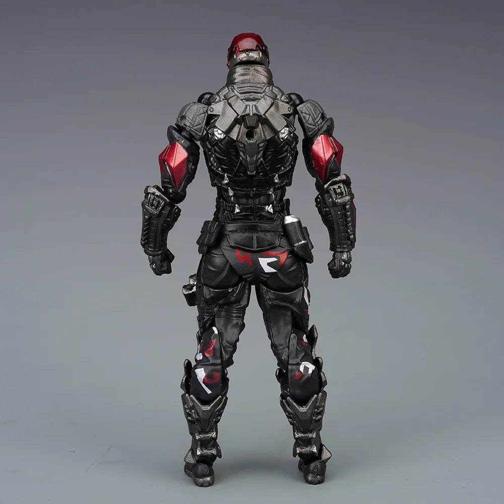 AMAZING YAMAGUCHI Action Figure Arkham Knight Batman Red Hood - ToylandEU
