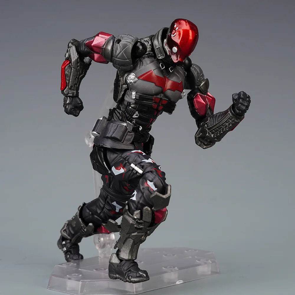 AMAZING YAMAGUCHI Action Figure Arkham Knight Batman Red Hood - ToylandEU