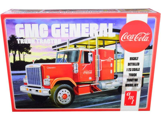 GMC General Truck Tractor | 1/25 Plastic Model Kit | AMT | Coca-Cola Series