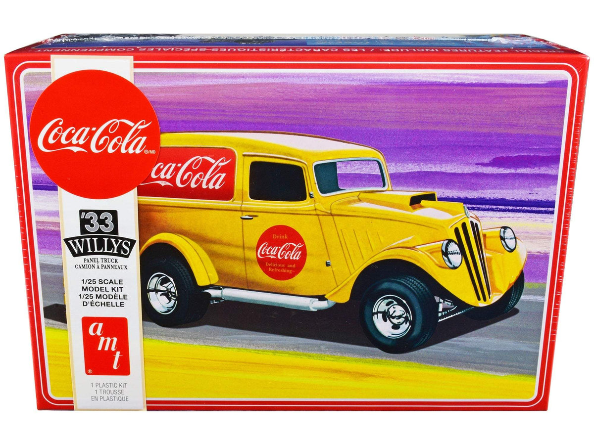 1933 Willys Panel Truck | 1/25 Plastic Model Kit | AMT | Coca-Cola Series