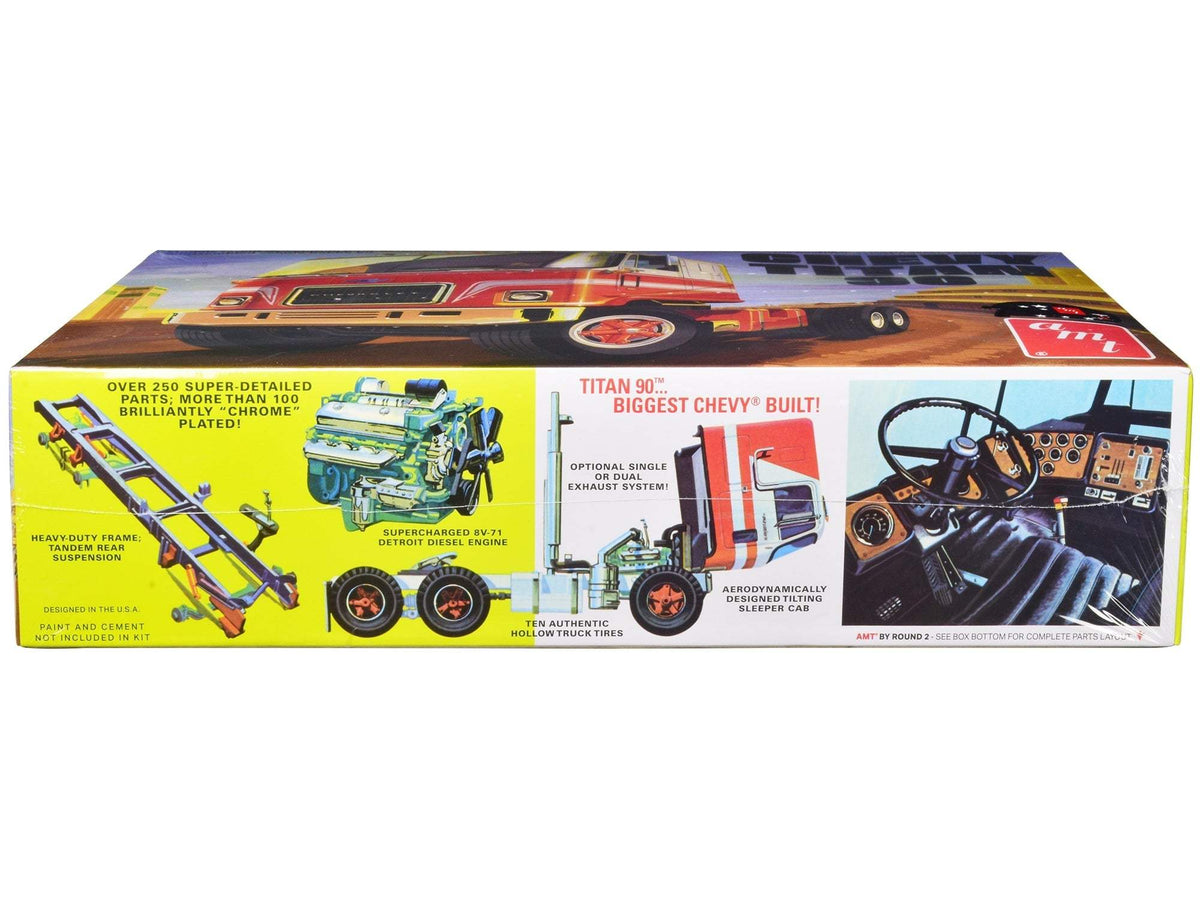 Chevrolet Titan 90 Tractor Truck | 1/25 Plastic Model Kit | AMT | Collector Quality