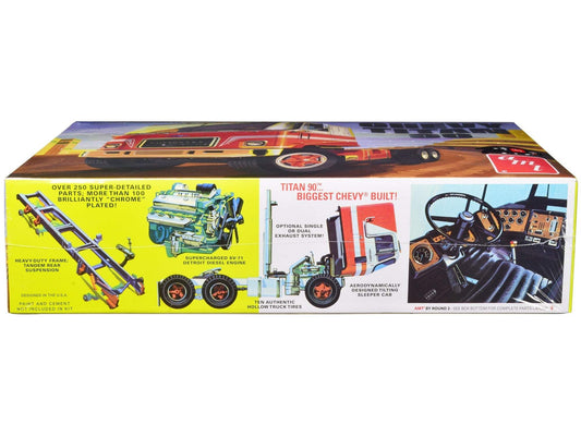 Chevrolet Titan 90 Tractor Truck | 1/25 Plastic Model Kit | AMT | Collector Quality