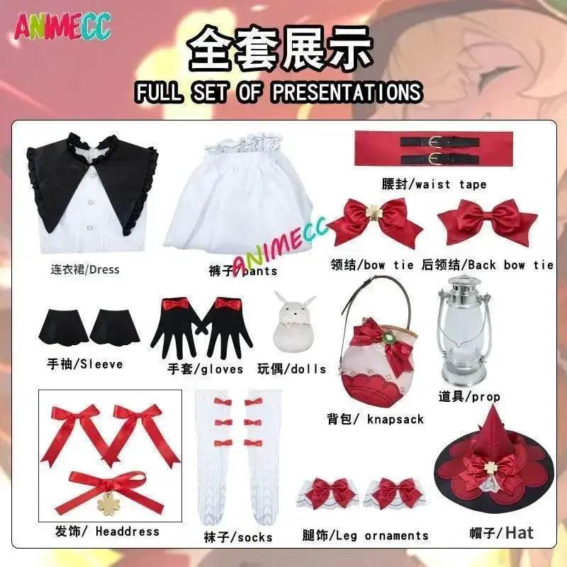  ANIMECC Klee Cosplay Costume for Girls Halloween Party -  ToylandEU™