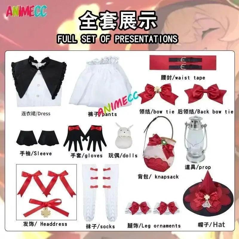  ANIMECC Klee Cosplay Costume for Girls Halloween Party -  ToylandEU™