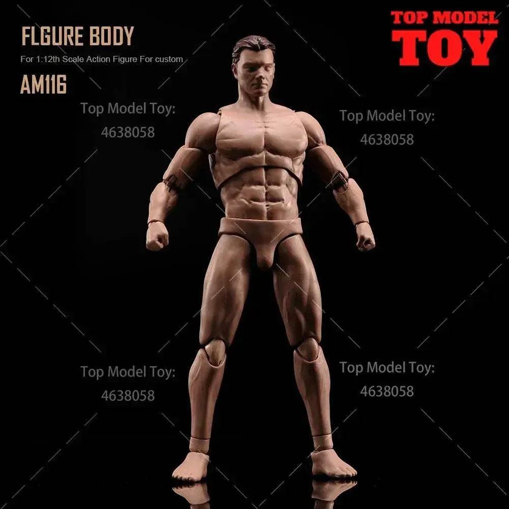  ANT AM116 1/12 Flexible Muscular Male Action Figure Doll -  ToylandEU™