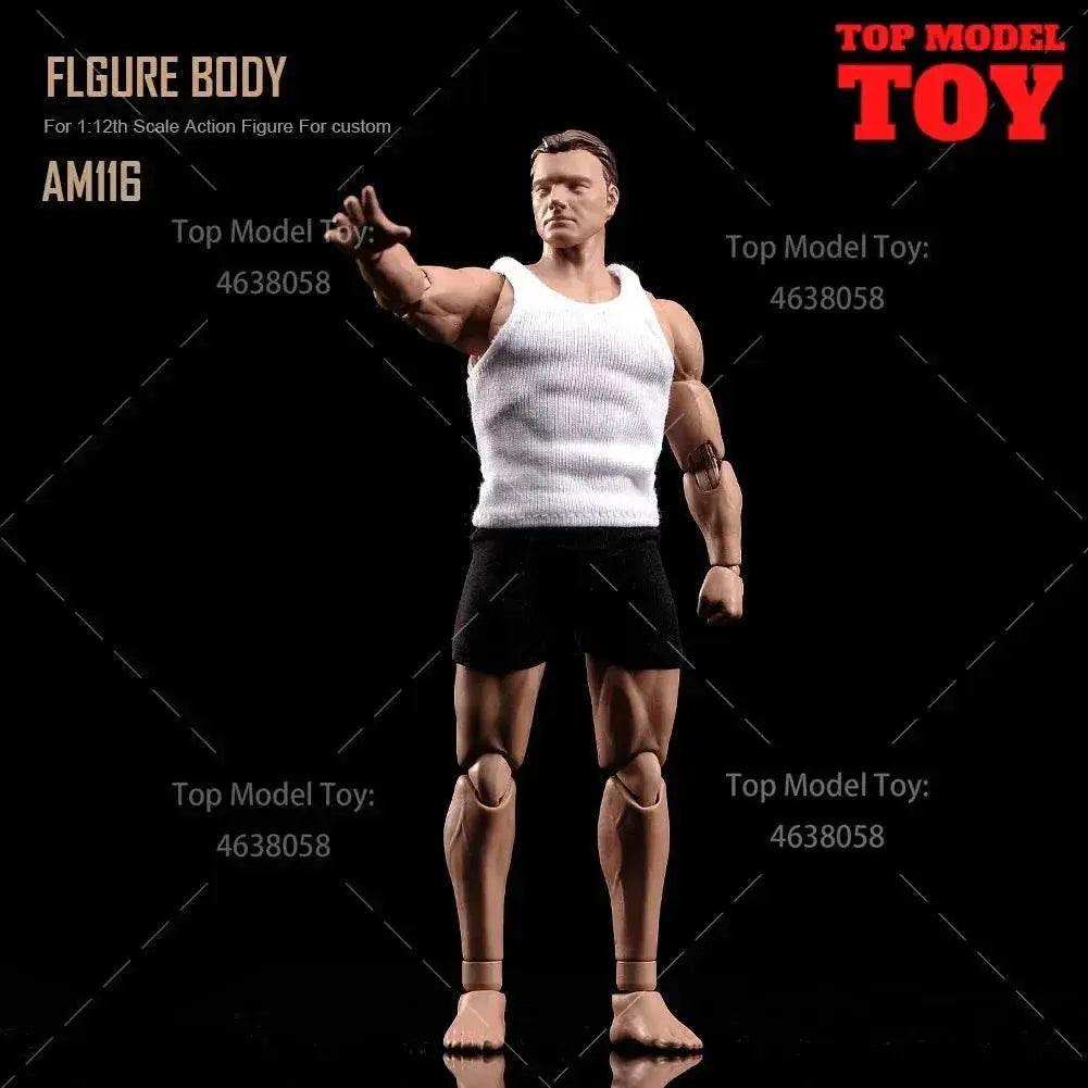  ANT AM116 1/12 Flexible Muscular Male Action Figure Doll -  ToylandEU™
