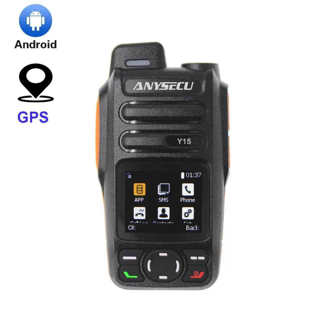 ANYSECU Y15 Android 5.1 4G Network Radio Walkie Talkie - ToylandEU