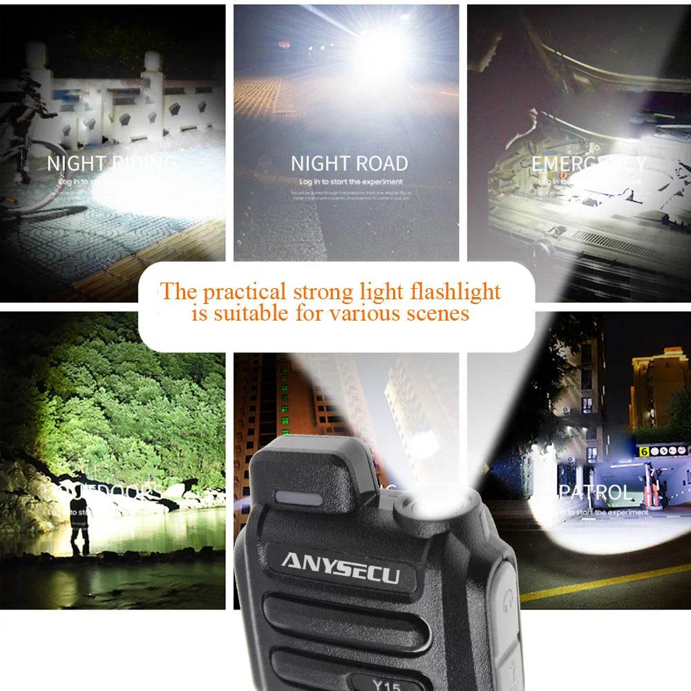 ANYSECU Y15 Android 5.1 4G Network Radio Walkie Talkie - ToylandEU