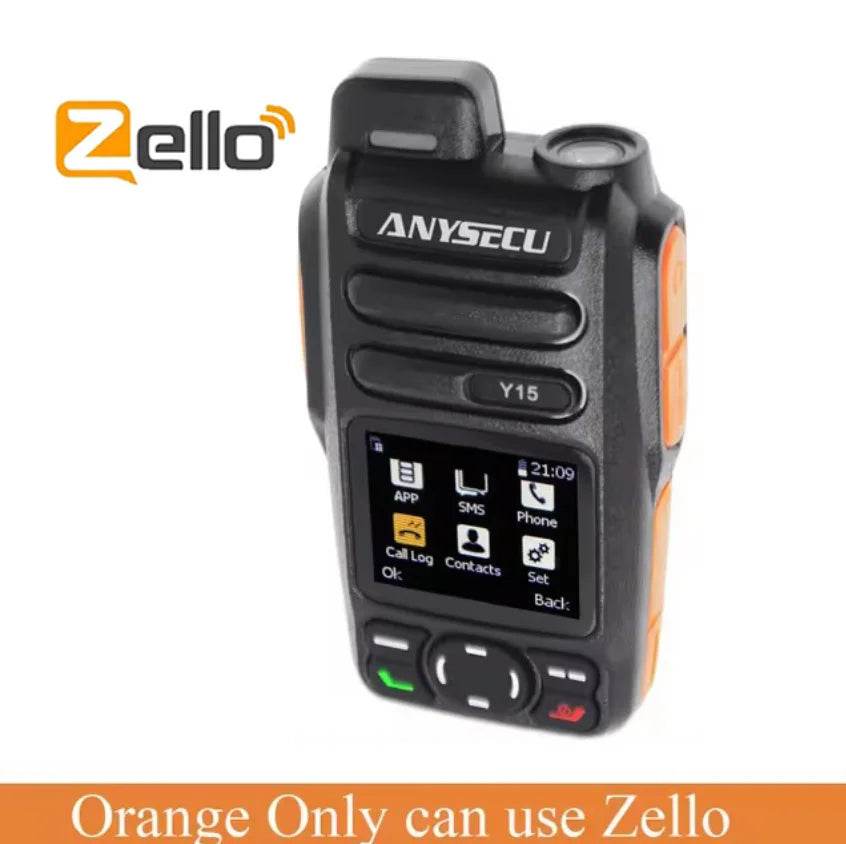 ANYSECU Y15 Android 5.1 4G Network Radio Walkie Talkie - ToylandEU