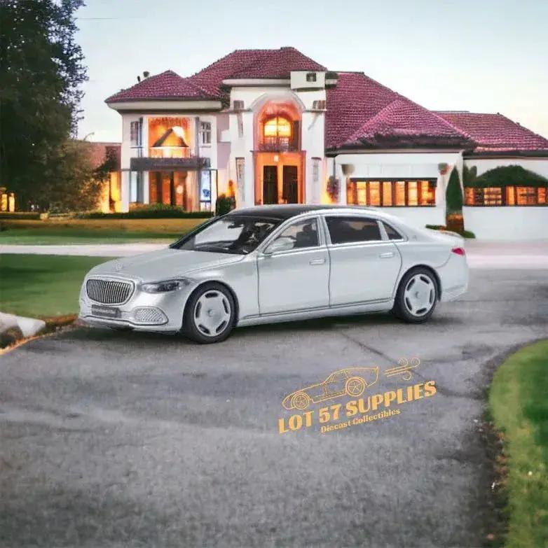  AR BOX 2021 Mercedes-Benz Maybach W223 Matte Silver 1:64 -  ToylandEU™