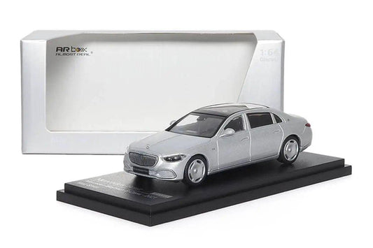  AR BOX 2021 Mercedes-Benz Maybach W223 Matte Silver 1:64 -  ToylandEU™