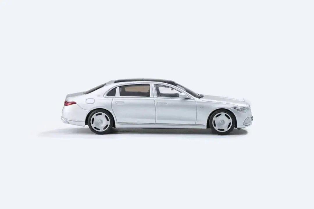  AR BOX 2021 Mercedes-Benz Maybach W223 Matte Silver 1:64 -  ToylandEU™