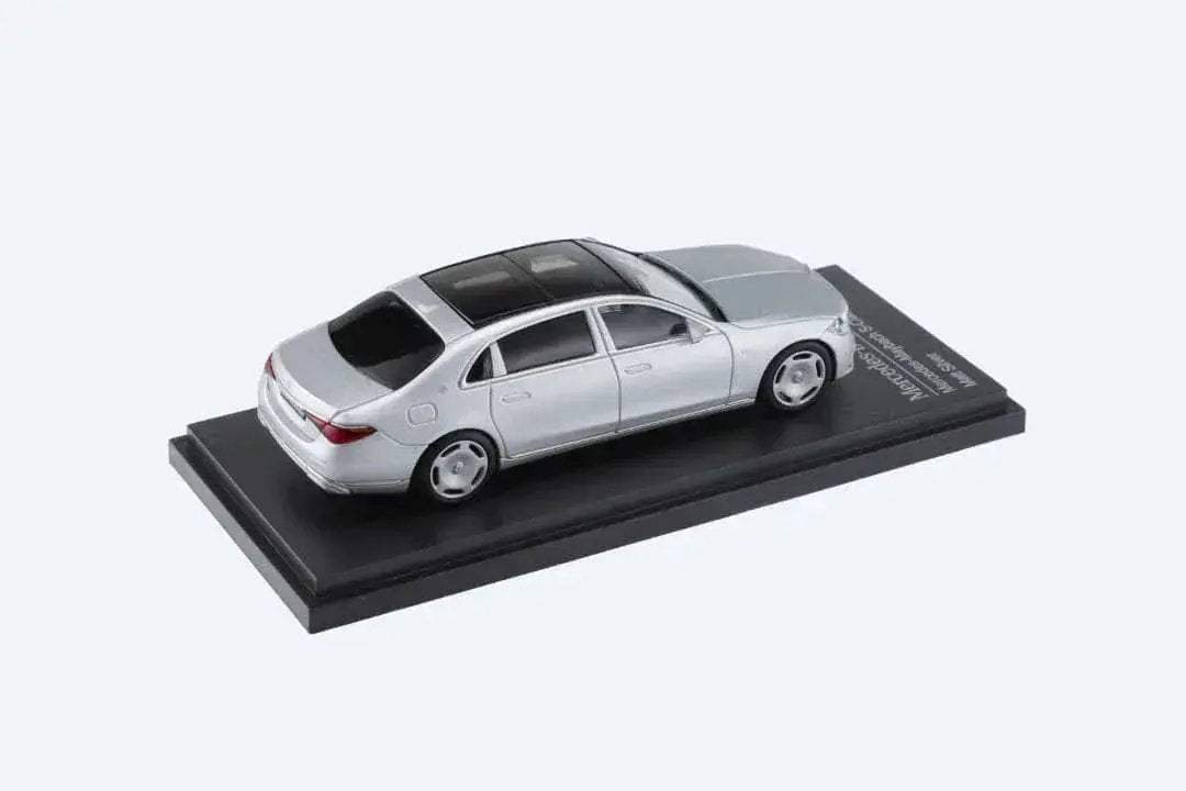 AR BOX 2021 Mercedes-Benz Maybach W223 Matte Silver Licensed Product 1:64 - ToylandEU