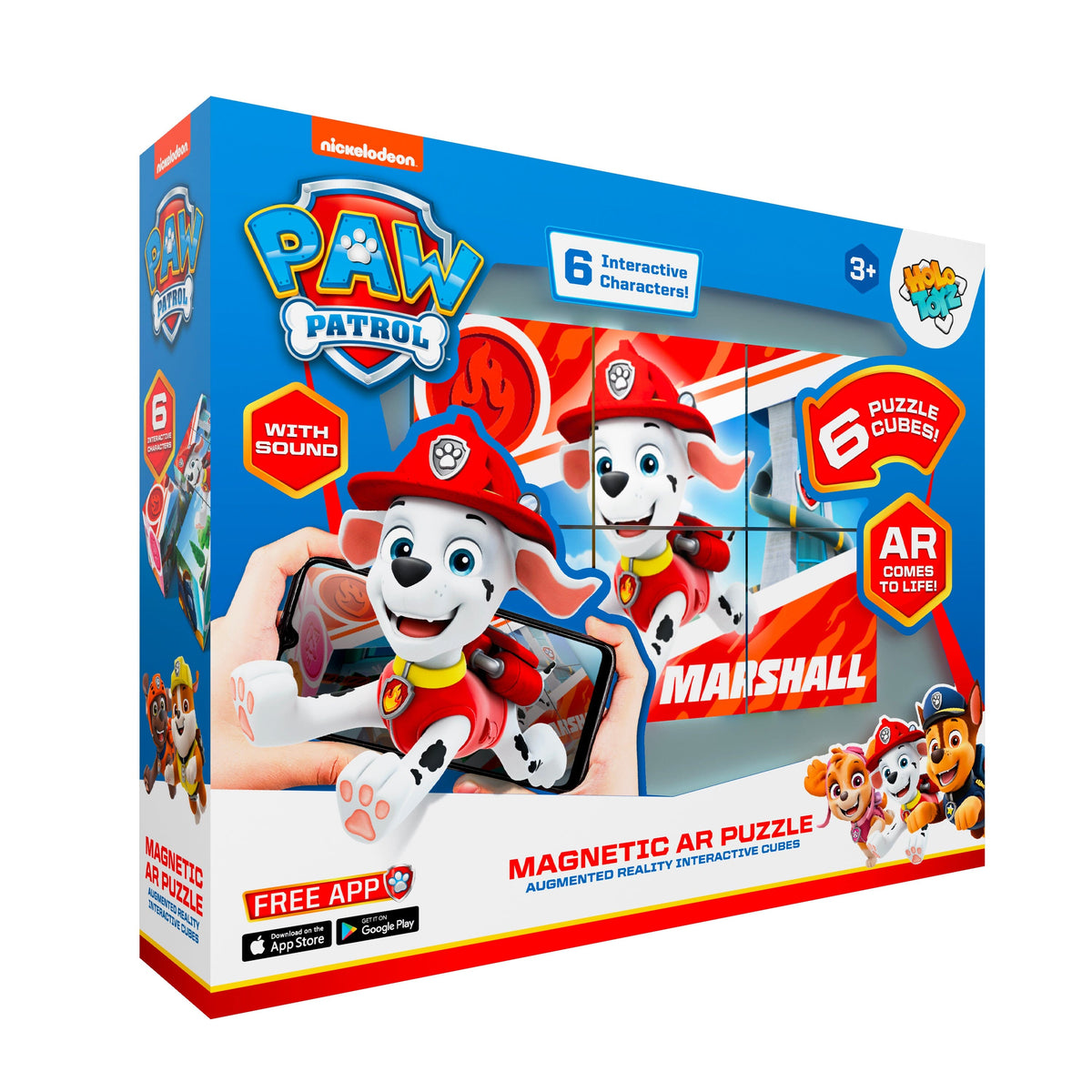 AR Puzzle Cube | PAW Patrol 4D Magnetic | Toylandeu™