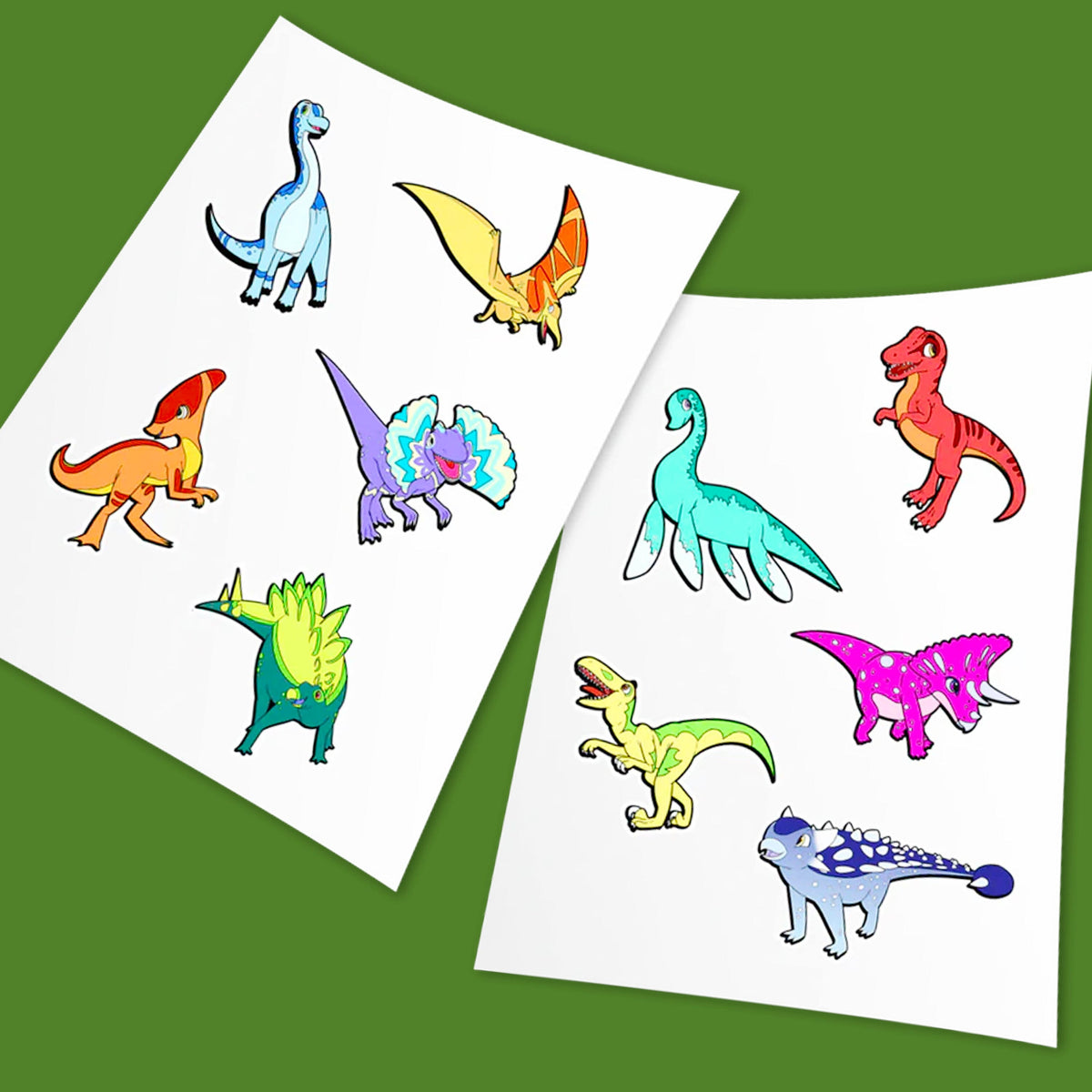 AR Tattoos | Jurassic Dinosaur Design | Toylandeu™