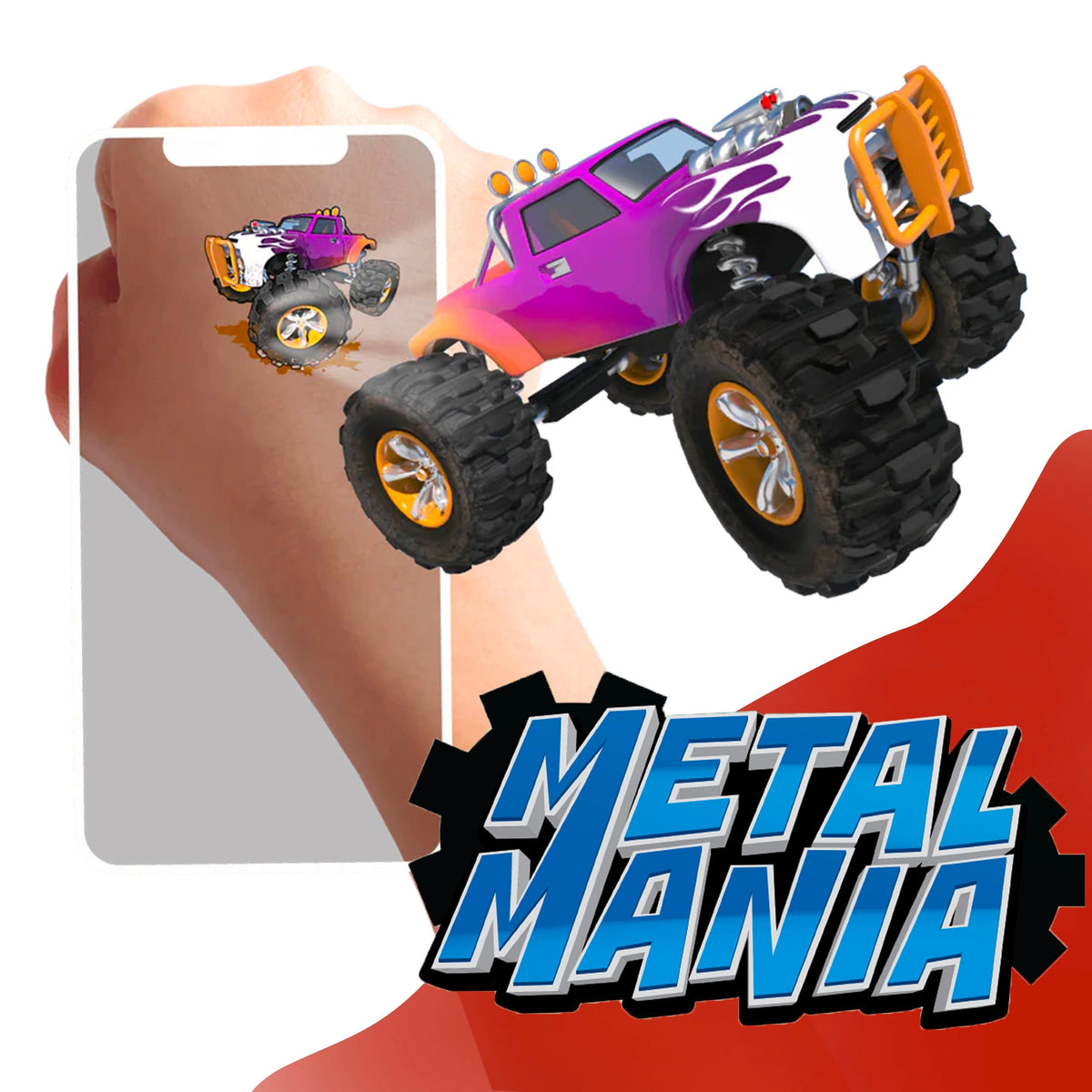 AR Temporary Tattoos | 3D Car Animations | Toylandeu™