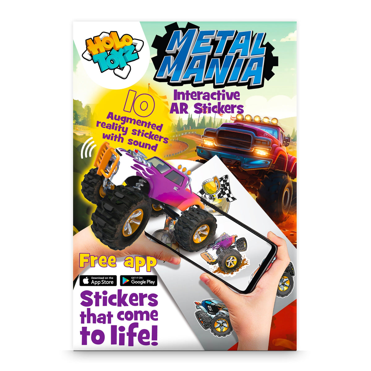 AR Vehicle Stickers | 3D Scan Animations | Toylandeu™
