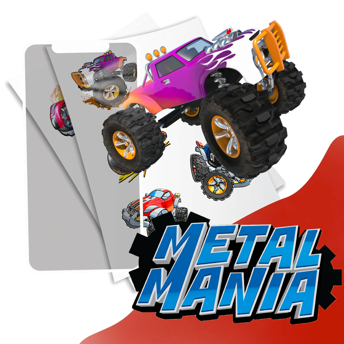 AR Vehicle Stickers | 3D Scan Animations | Toylandeu™