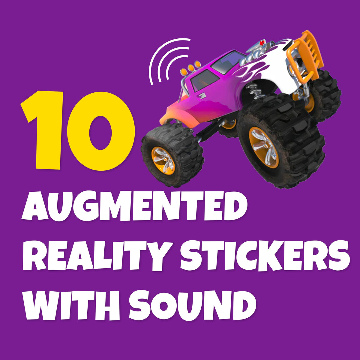 AR Vehicle Stickers | 3D Scan Animations | Toylandeu™