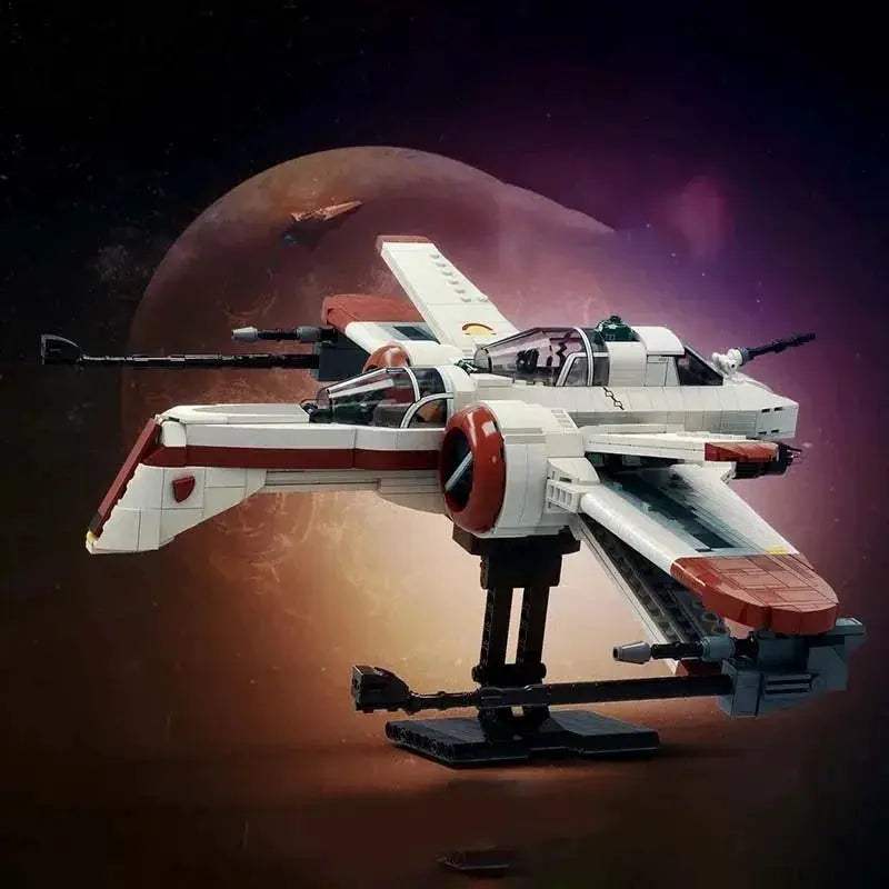 ARC170 Space Starfighter Building Blocks Model Kit For Kids - ToylandEU