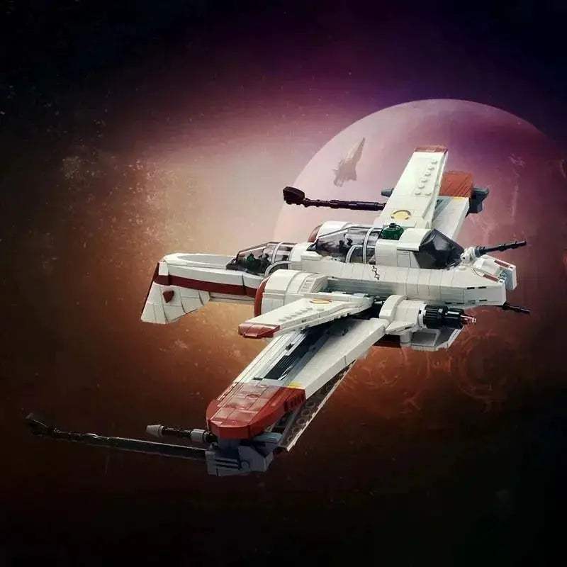 ARC170 Space Starfighter Building Blocks Model Kit For Kids - ToylandEU