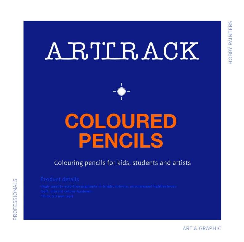 ARJTRACK Professional Oil Wood Pencils Soft Watercolor Pencils - ToylandEU