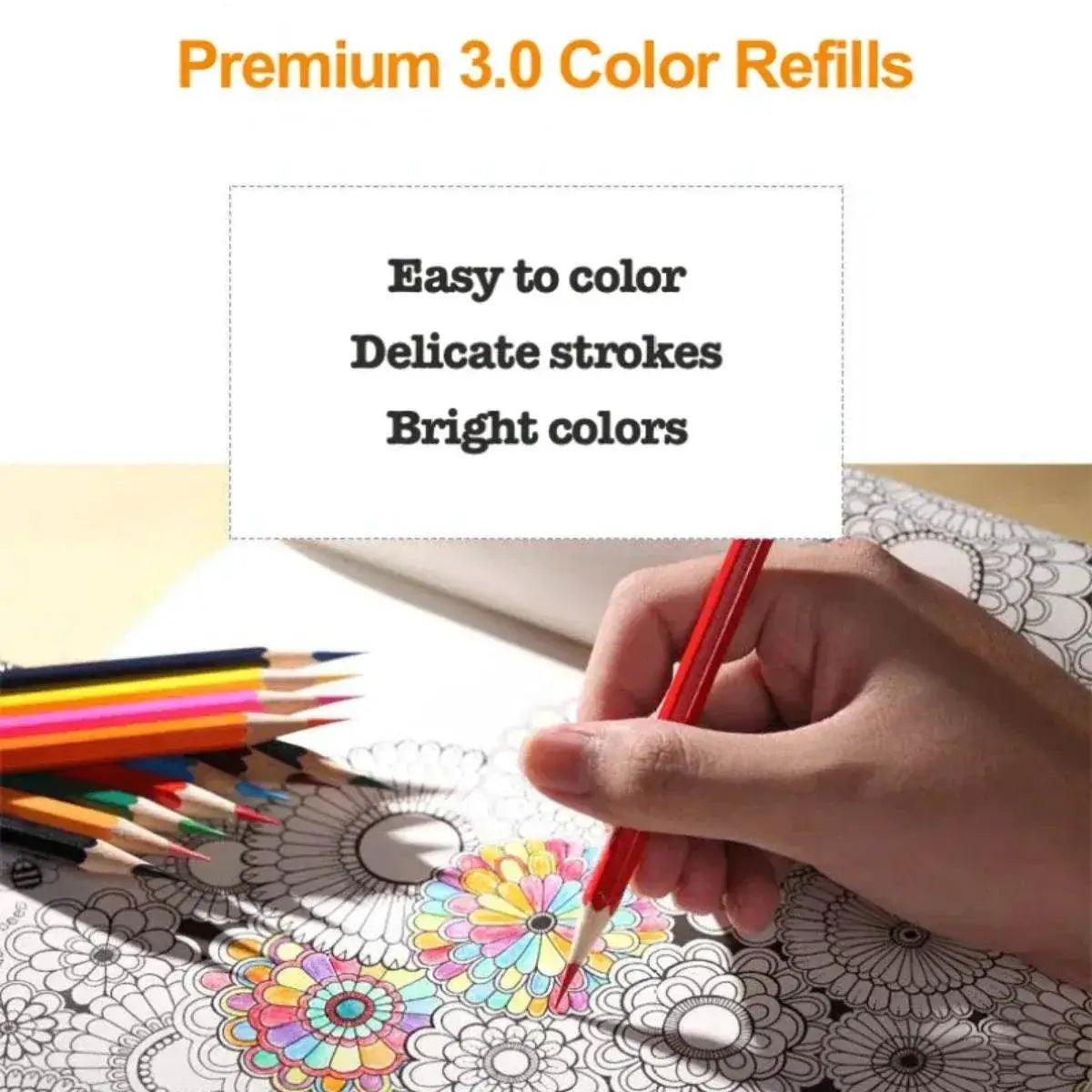  ARJTRACK Professional Oil Wood Pencils for Art Supplies -  ToylandEU™