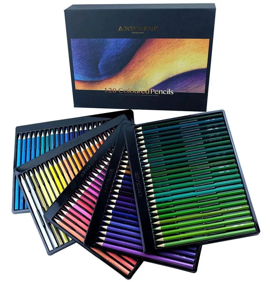  ARJTRACK Professional Oil Wood Pencils for Art Supplies -  ToylandEU™