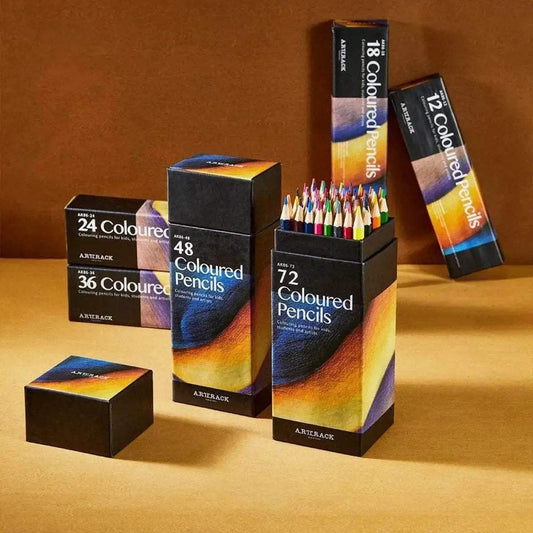  ARJTRACK Professional Oil Wood Pencils for Art Supplies -  ToylandEU™