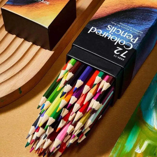  ARJTRACK Professional Oil Wood Pencils for Art Supplies -  ToylandEU™