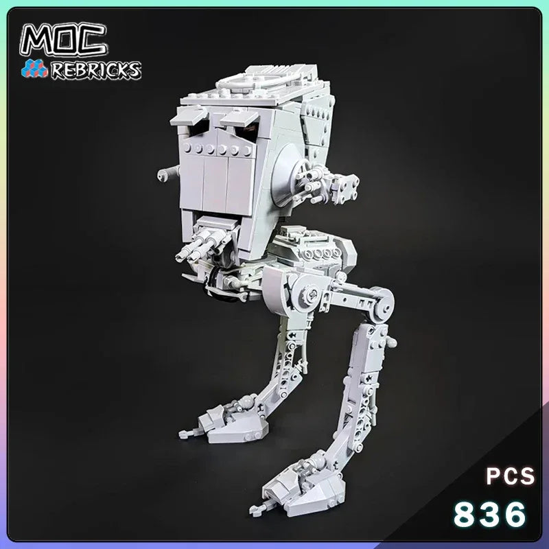 ATST Raider Mandalorian Minifig Scale Building Blocks Set - ToylandEU