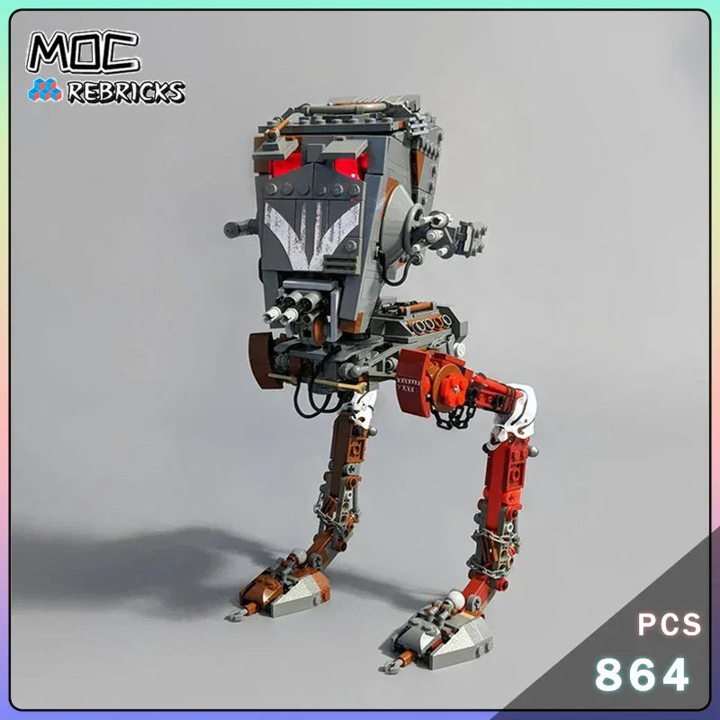 ATST Raider Mandalorian Minifig Scale Building Blocks Set - ToylandEU