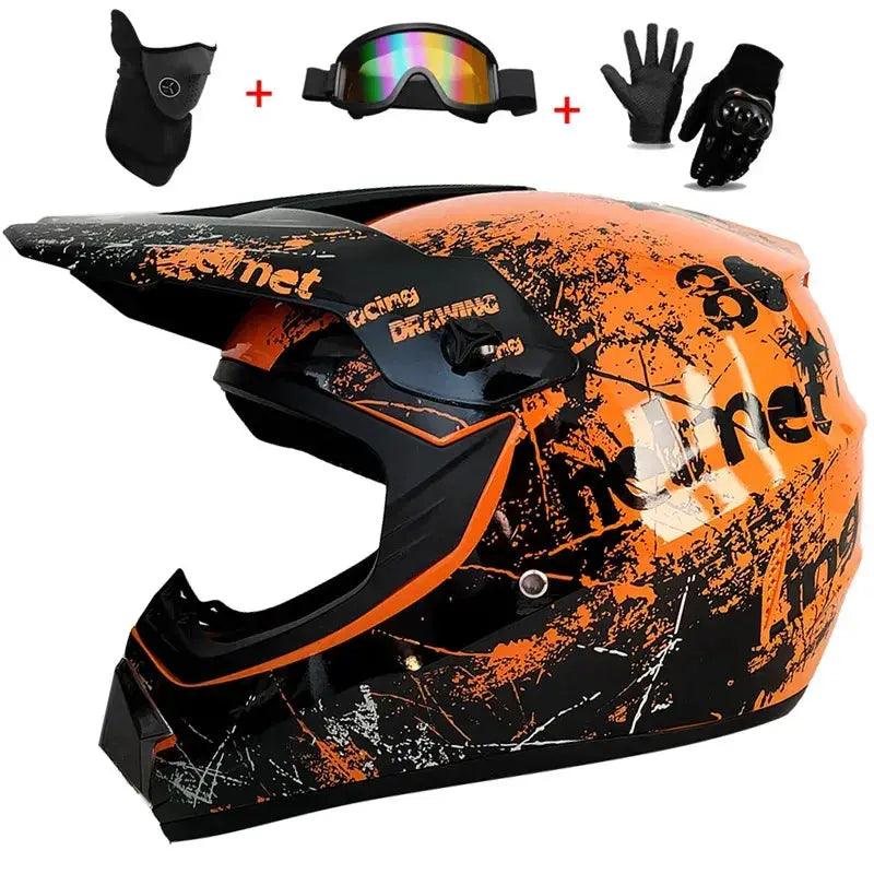  ATV Off Road Full Face Helmet DOT Approved All Ages -  ToylandEU™