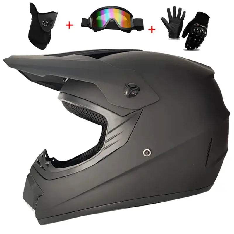 ATV Off Road Full Face Helmet For All Ages Protection - ToylandEU