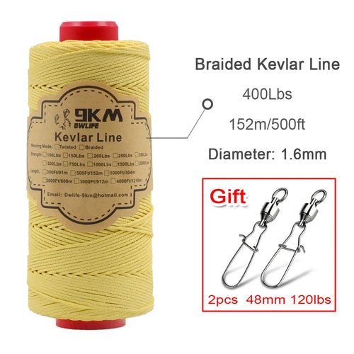 High Strength 100% DuPont Braided Kevlar Line - Versatile Outdoor Utility Rope ToylandEU.com Toyland EU