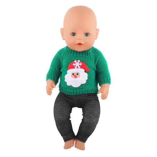 American Girl Doll Christmas Outfit - 18 Inch Doll Clothes Suit ToylandEU.com Toyland EU