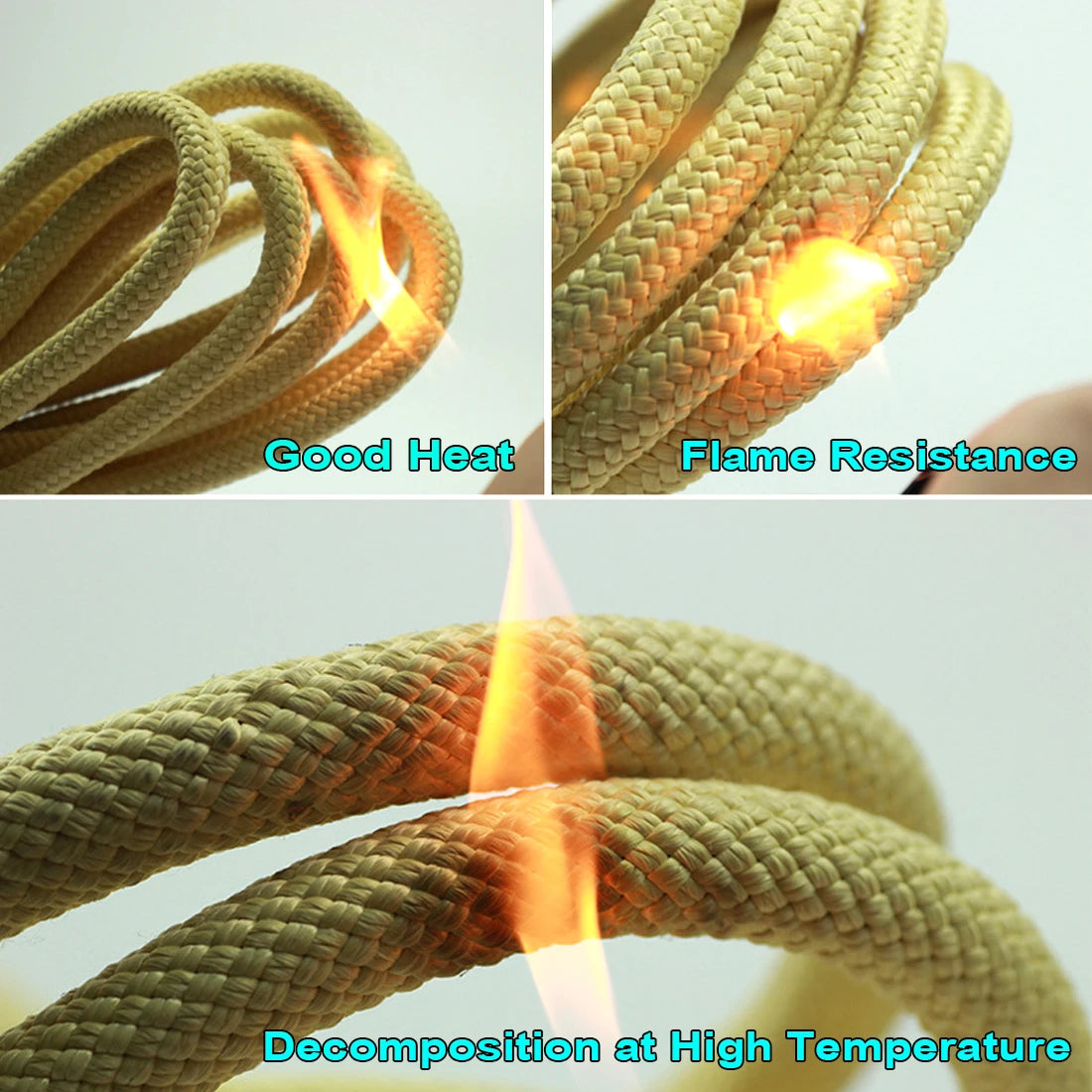 High Strength 100% DuPont Braided Kevlar Line - Versatile Outdoor Utility Rope - ToylandEU