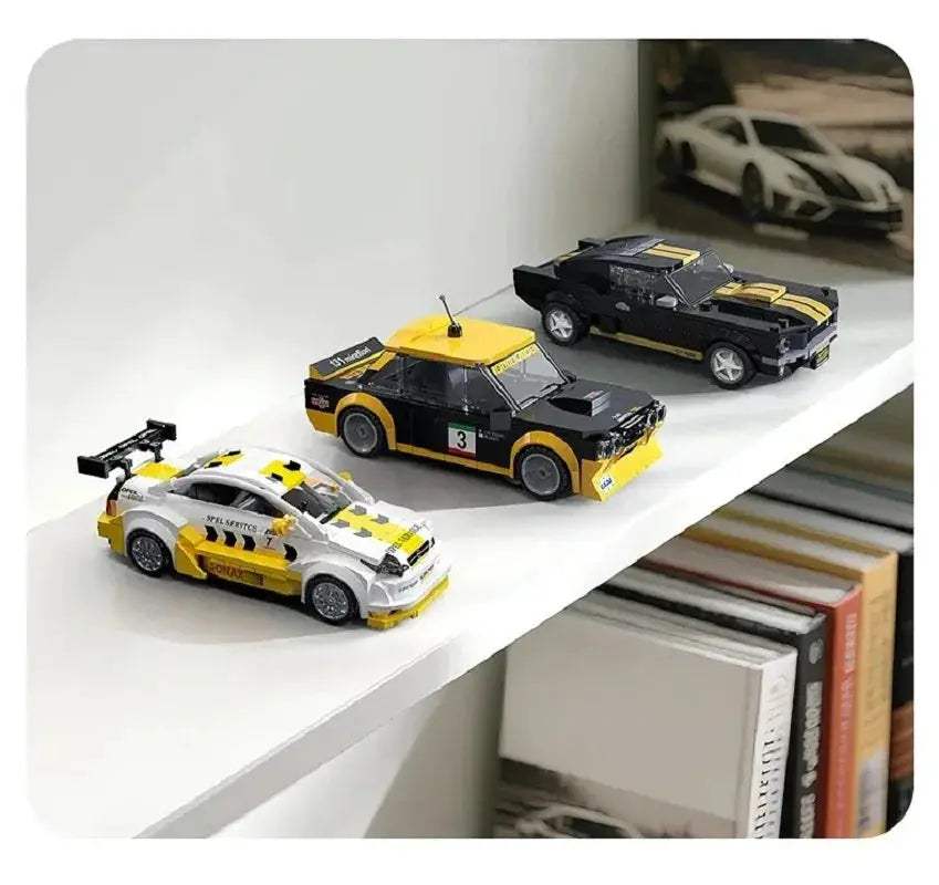 Abarth Racing Car 1:24 Model Kit Building Blocks Toy - ToylandEU