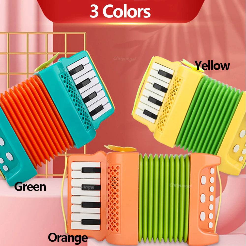 Accordion for Kids Musical Indoor and Outdoor Playing Educational Toys Gifts for Toddlers Boys and Girls - ToylandEU
