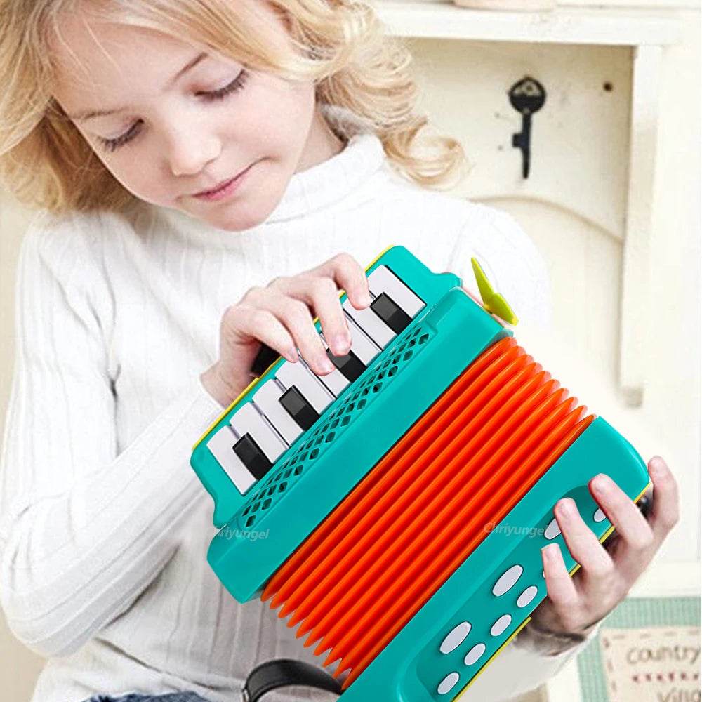 Accordion for Kids Musical Indoor and Outdoor Playing Educational Toys Gifts for Toddlers Boys and Girls - ToylandEU
