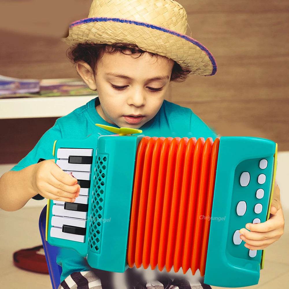 Accordion for Kids Musical Indoor and Outdoor Playing Educational Toys Gifts for Toddlers Boys and Girls - ToylandEU