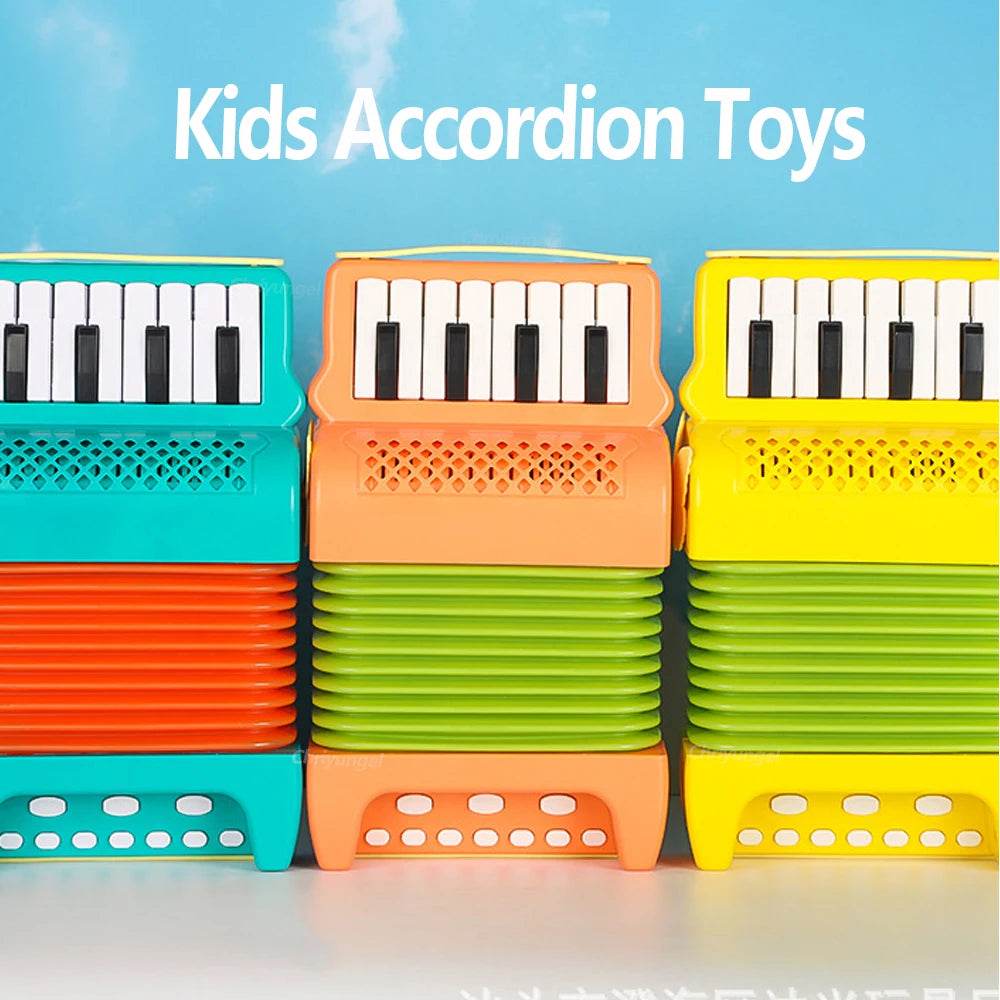 Accordion for Kids Musical Indoor and Outdoor Playing Educational Toys Gifts for Toddlers Boys and Girls - ToylandEU