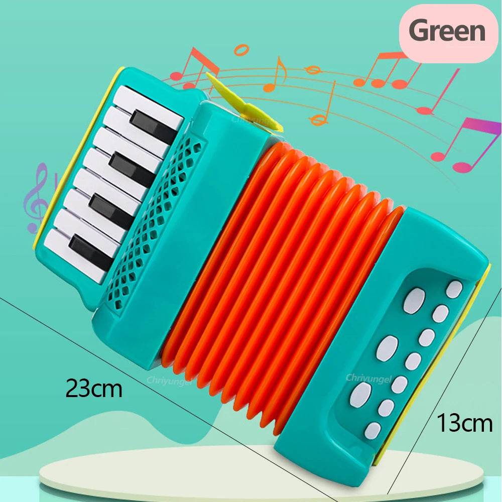 Accordion for Kids Musical Indoor and Outdoor Playing Educational Toys Gifts for Toddlers Boys and Girls - ToylandEU