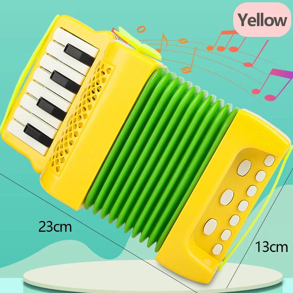 Accordion for Kids Musical Indoor and Outdoor Playing Educational Toys Gifts for Toddlers Boys and Girls - ToylandEU