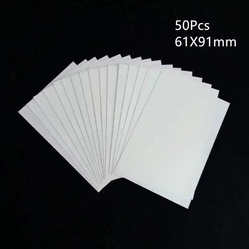 Acid Free Photocard Sleeves 50 Piece 61x91mm Clear Protector Film - ToylandEU