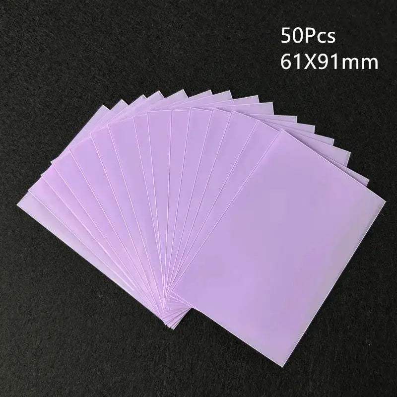 Acid Free Photocard Sleeves 50 Piece 61x91mm Clear Protector Film - ToylandEU