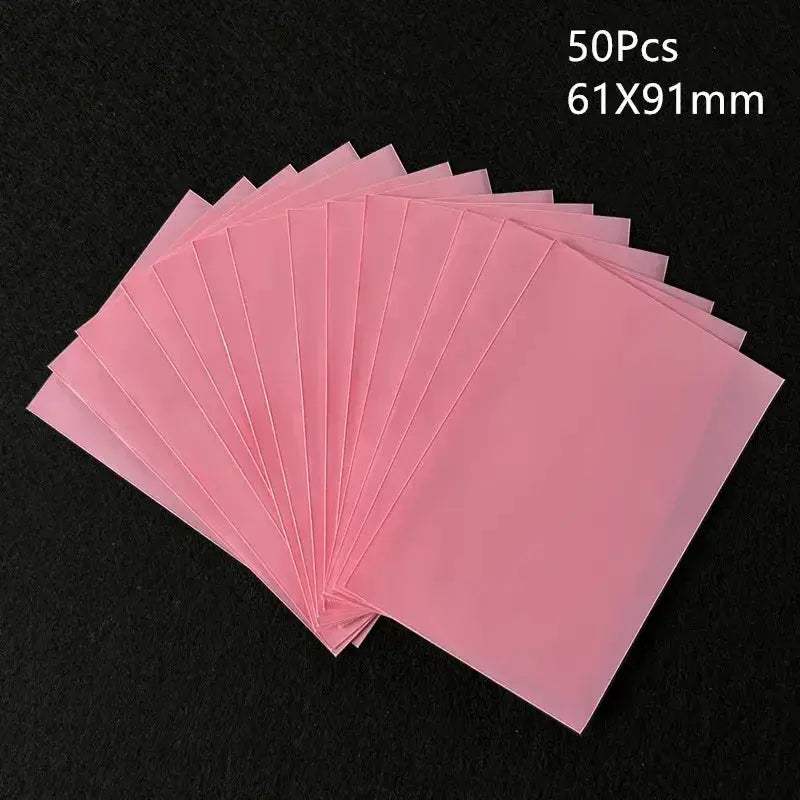 Acid Free Photocard Sleeves 50 Piece 61x91mm Clear Protector Film - ToylandEU