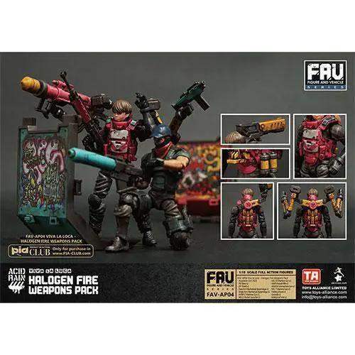 Acid Rain Authentic Halogen Fire Weapon Set For 1/18 Figures - ToylandEU