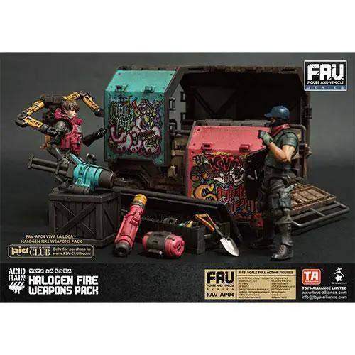 Acid Rain Authentic Halogen Fire Weapon Set For 1/18 Figures - ToylandEU